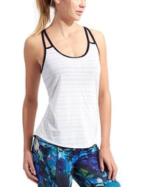 New arrival athletic clothing built-in bra for throw-on-and-go HIGH COVERAGE womens athletic tank top
